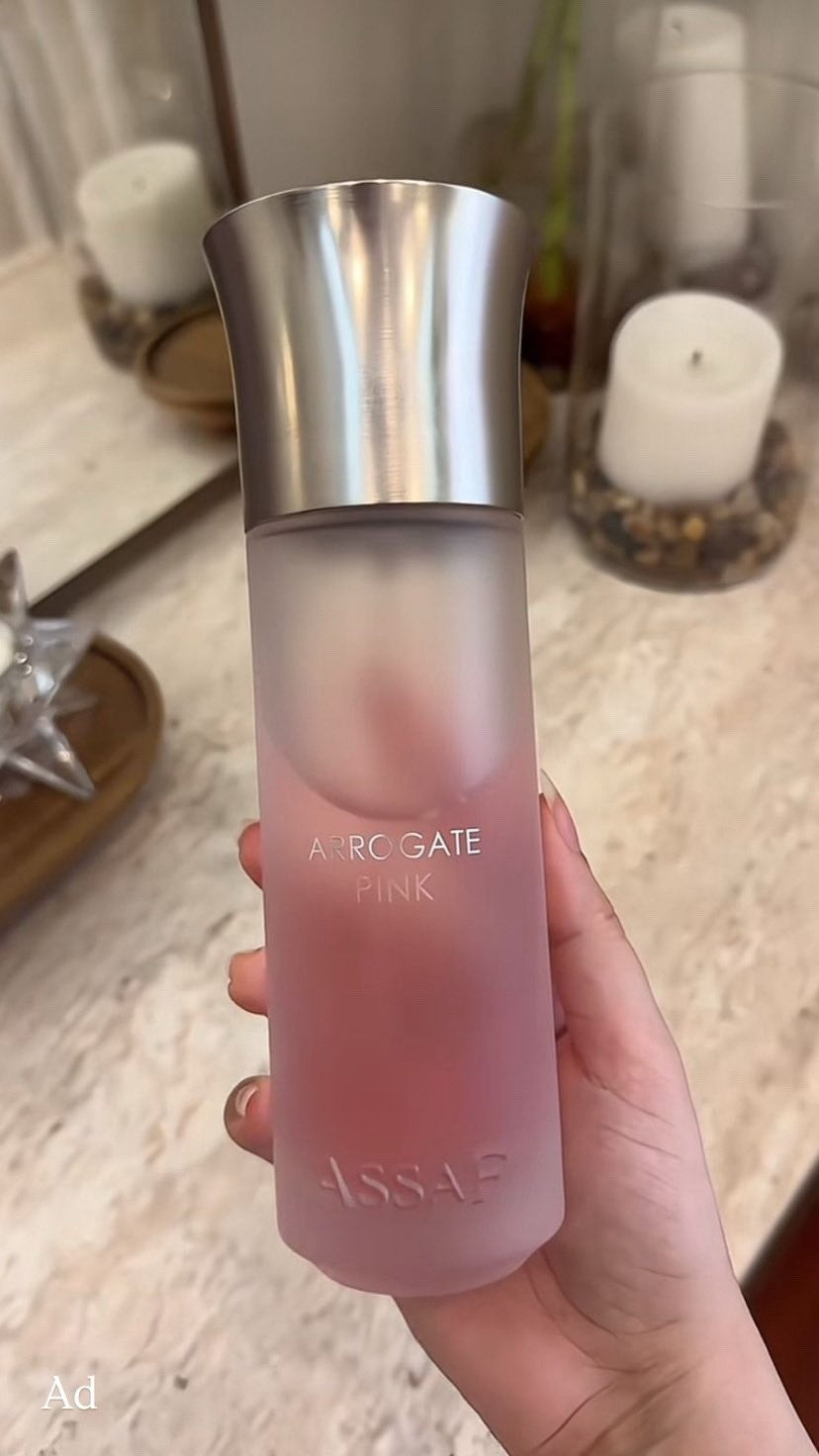 Assaf Arrogate Pink perfume - 200 ml EDP Women Unforgettable Luxury & Elegance